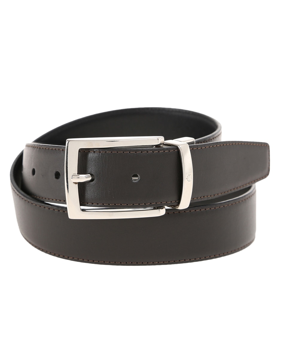 Cinturón de piel para hombre