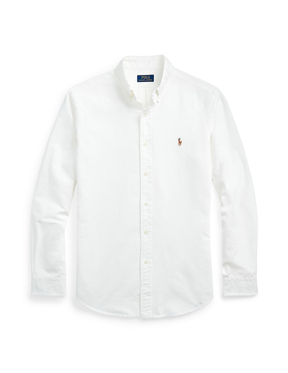 Camisa casual de algodón manga larga para hombre 5