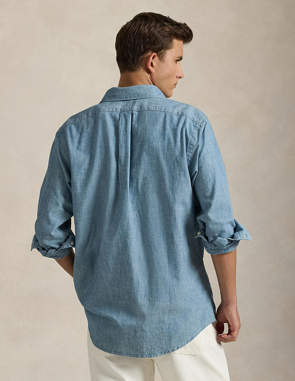Camisa casual Polo Ralph Lauren manga larga para hombre