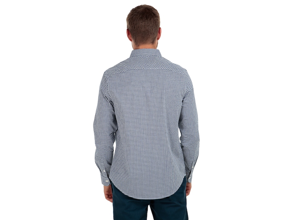 Camisa de vestir Original Penguin de algodón manga larga para hombre