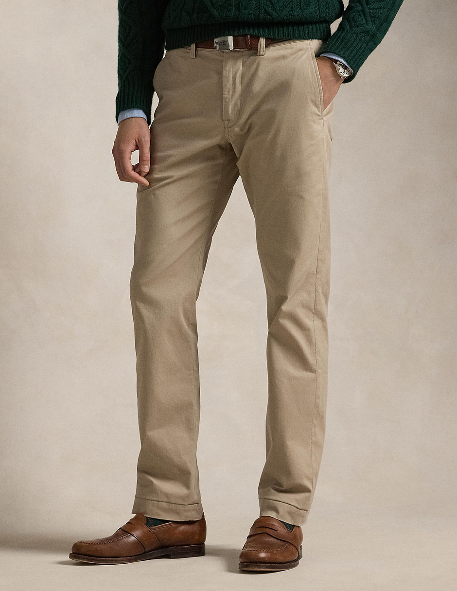 Pantalón chino slim Polo Ralph Lauren de algodón para hombre