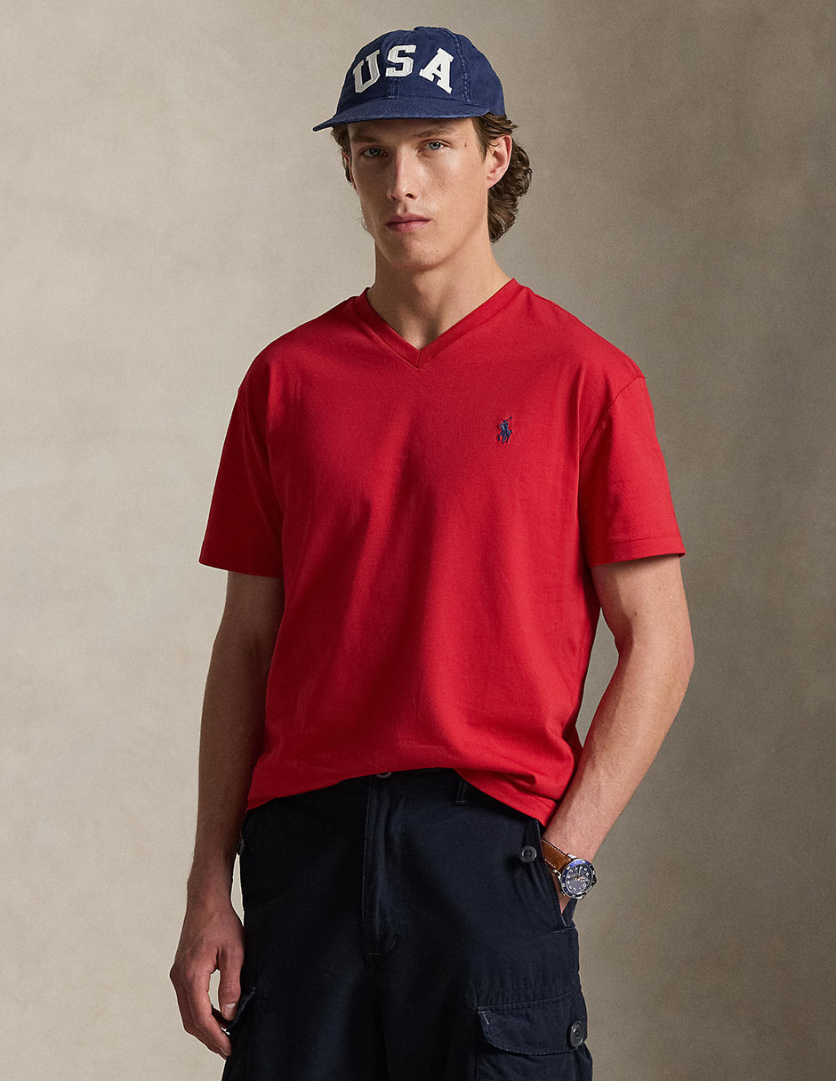 Playera cuello v para hombre Playera cuello v para hombre