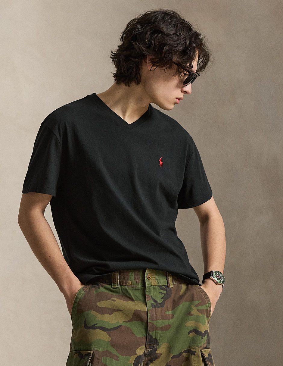 Playera cuello v para hombre Playera cuello v para hombre