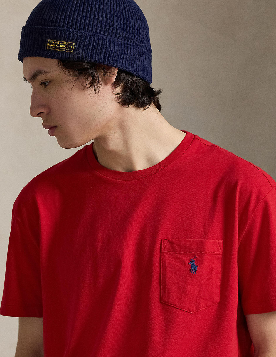 Playera cuello redondo para hombre 4