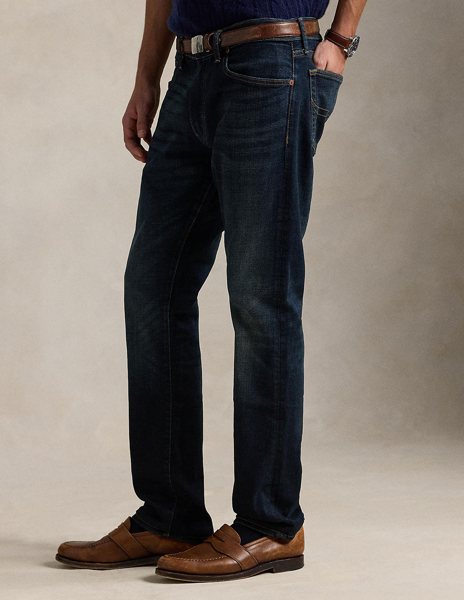 Jeans slim Polo Ralph Lauren lavado obscuro para hombre