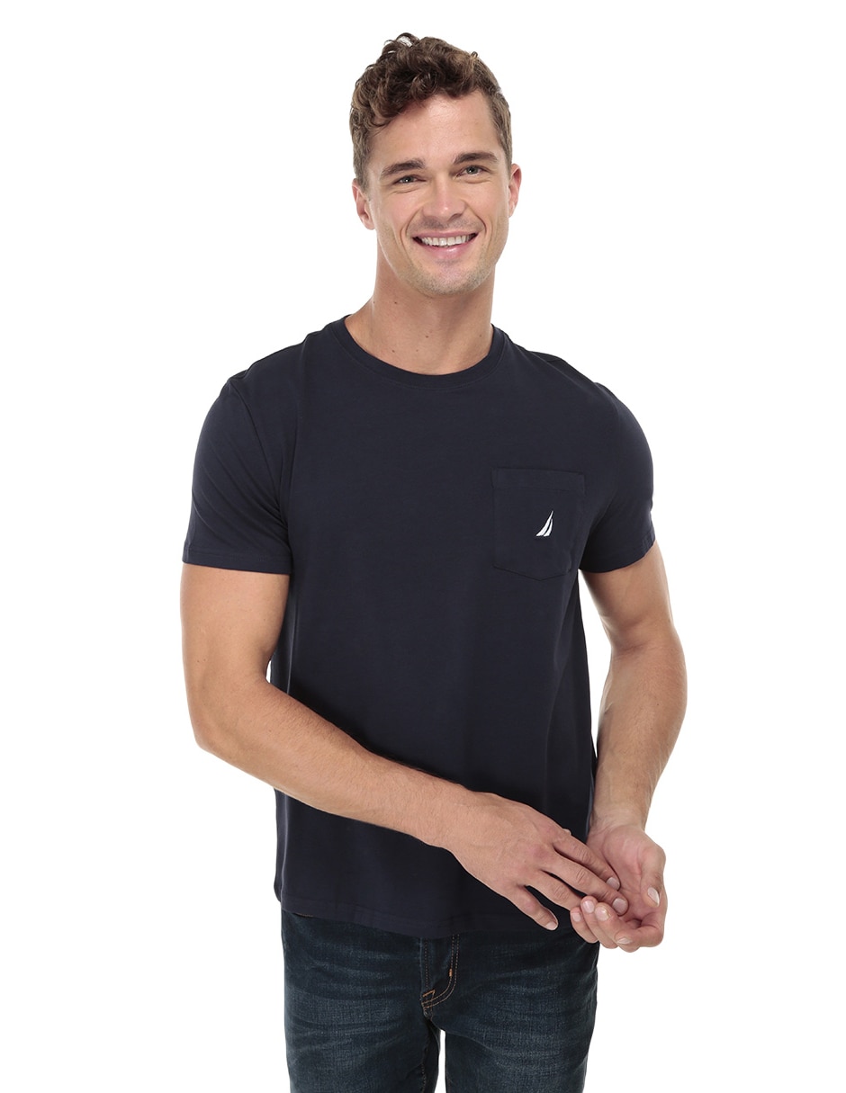 Playera cuello redondo para hombre