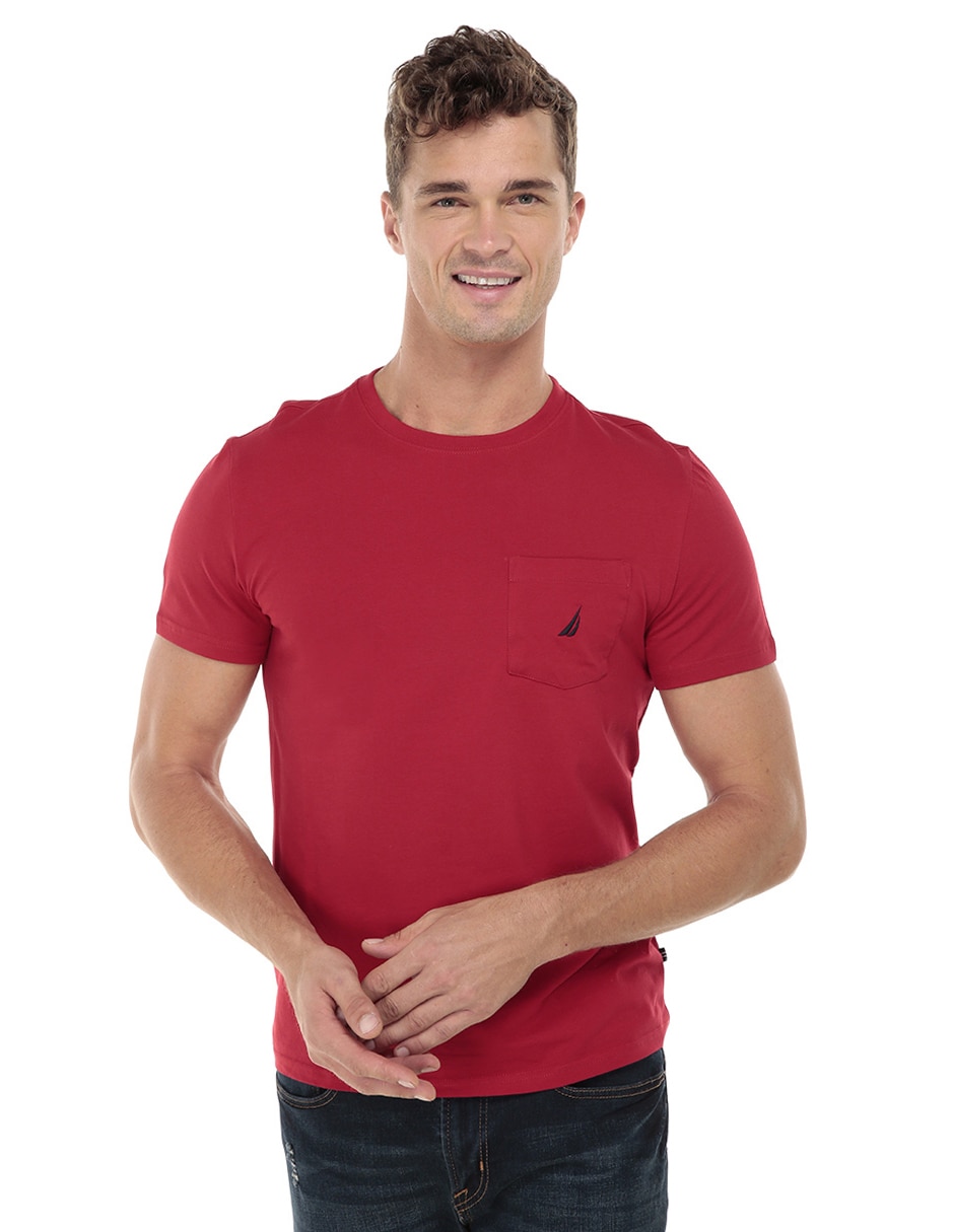 Playera cuello redondo para hombre