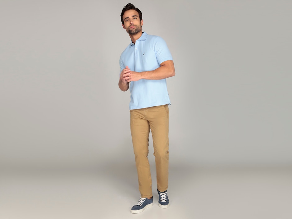 Playera tipo polo Nautica para hombre