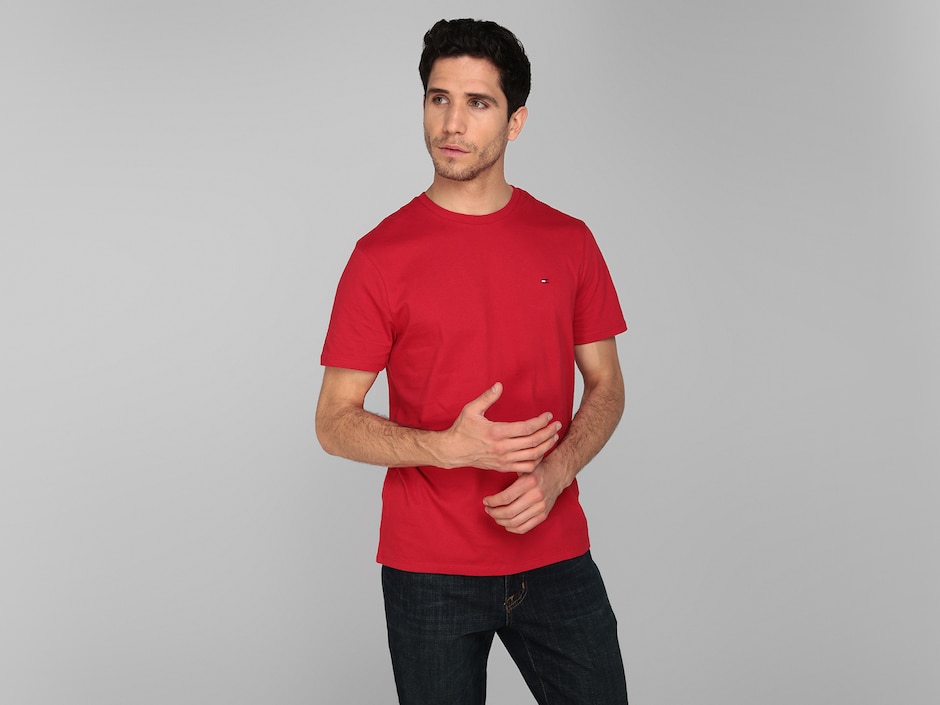 Playera Hilfiger cuello redondo para hombre Playera Hilfiger cuello redondo para hombre