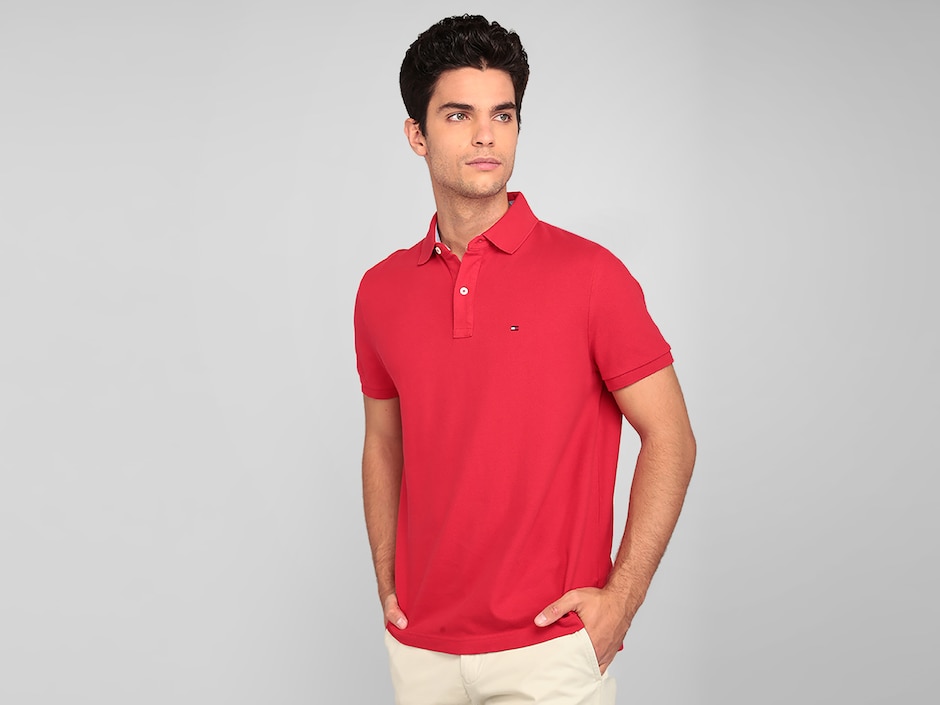 Playera tipo polo Hilfiger para hombre Playera tipo polo Hilfiger para hombre
