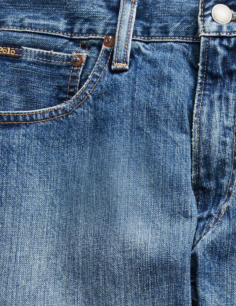 Jeans straight Polo Ralph Lauren deslavado para hombre