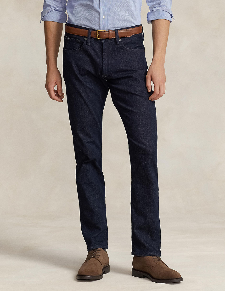 Jeans straight lavado obscuro para hombre Jeans straight lavado obscuro para hombre