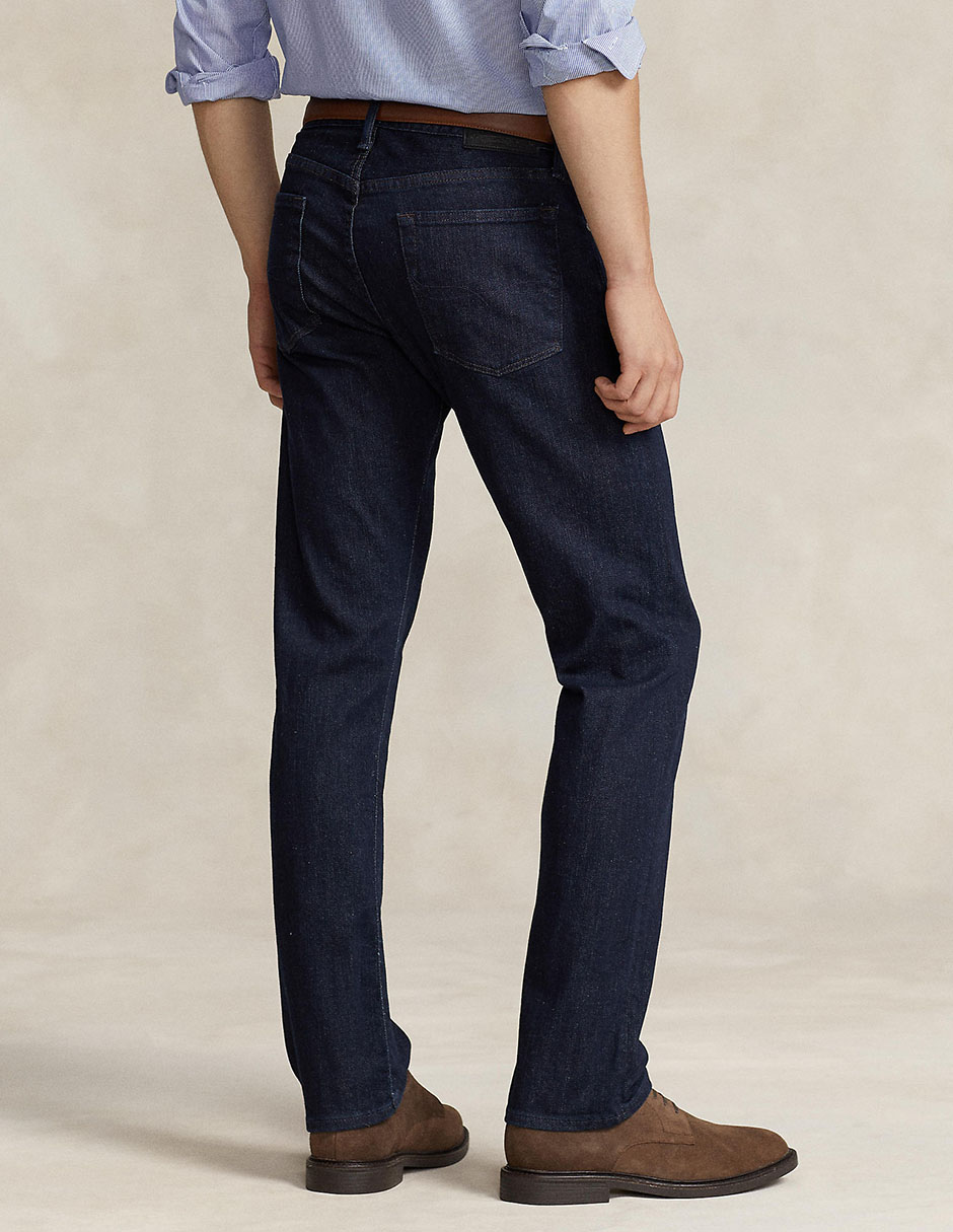 Jeans straight Polo Ralph Lauren lavado obscuro para hombre