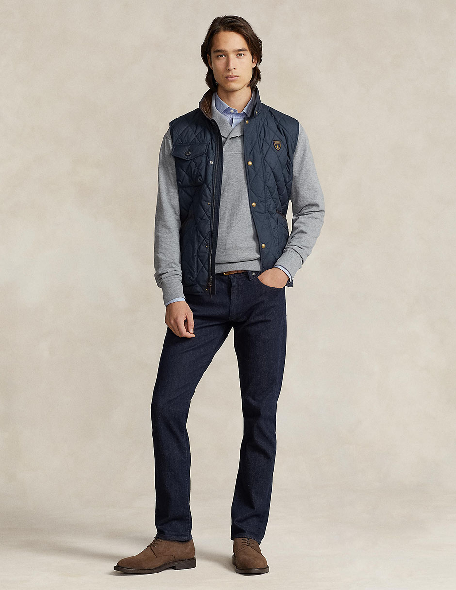 Jeans straight Polo Ralph Lauren lavado obscuro para hombre