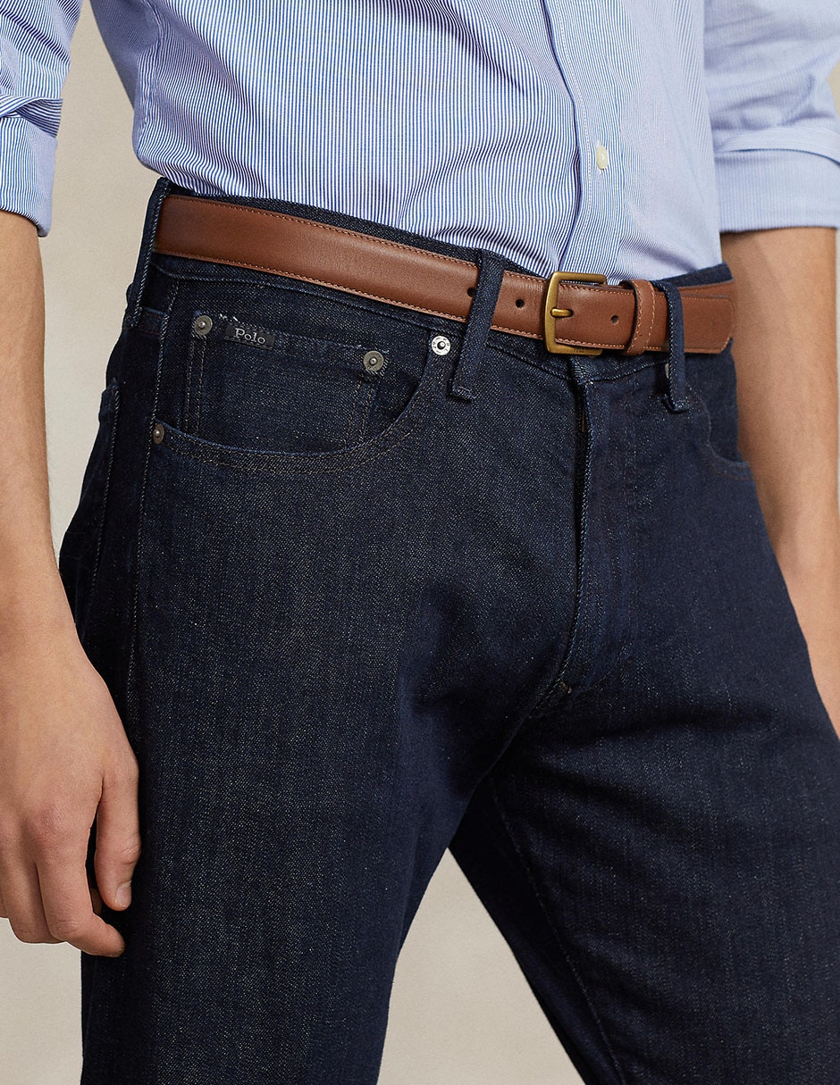 Jeans straight Polo Ralph Lauren lavado obscuro para hombre