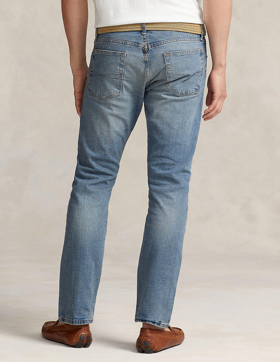 Jeans slim Polo Ralph Lauren deslavado para hombre