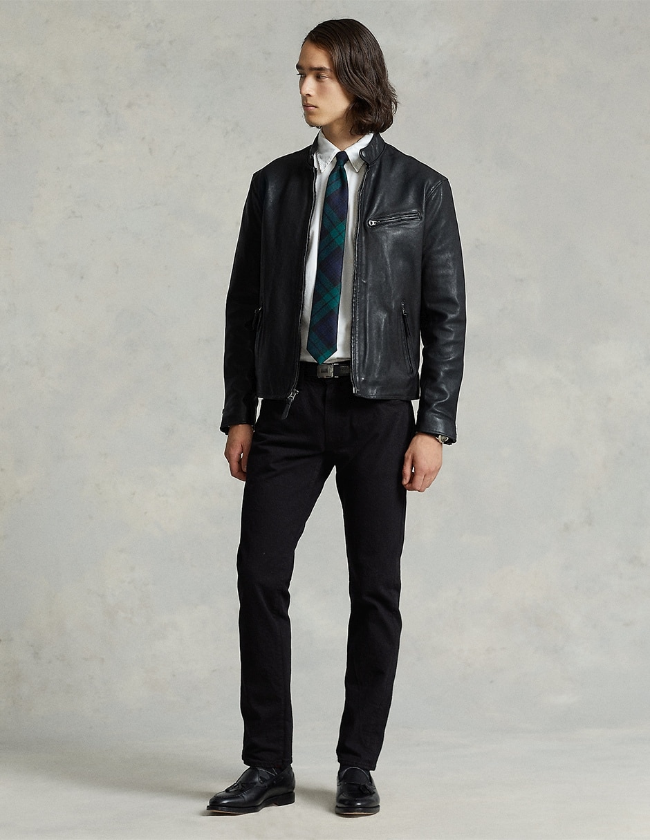 Chamarra casual con bolsillos para hombre