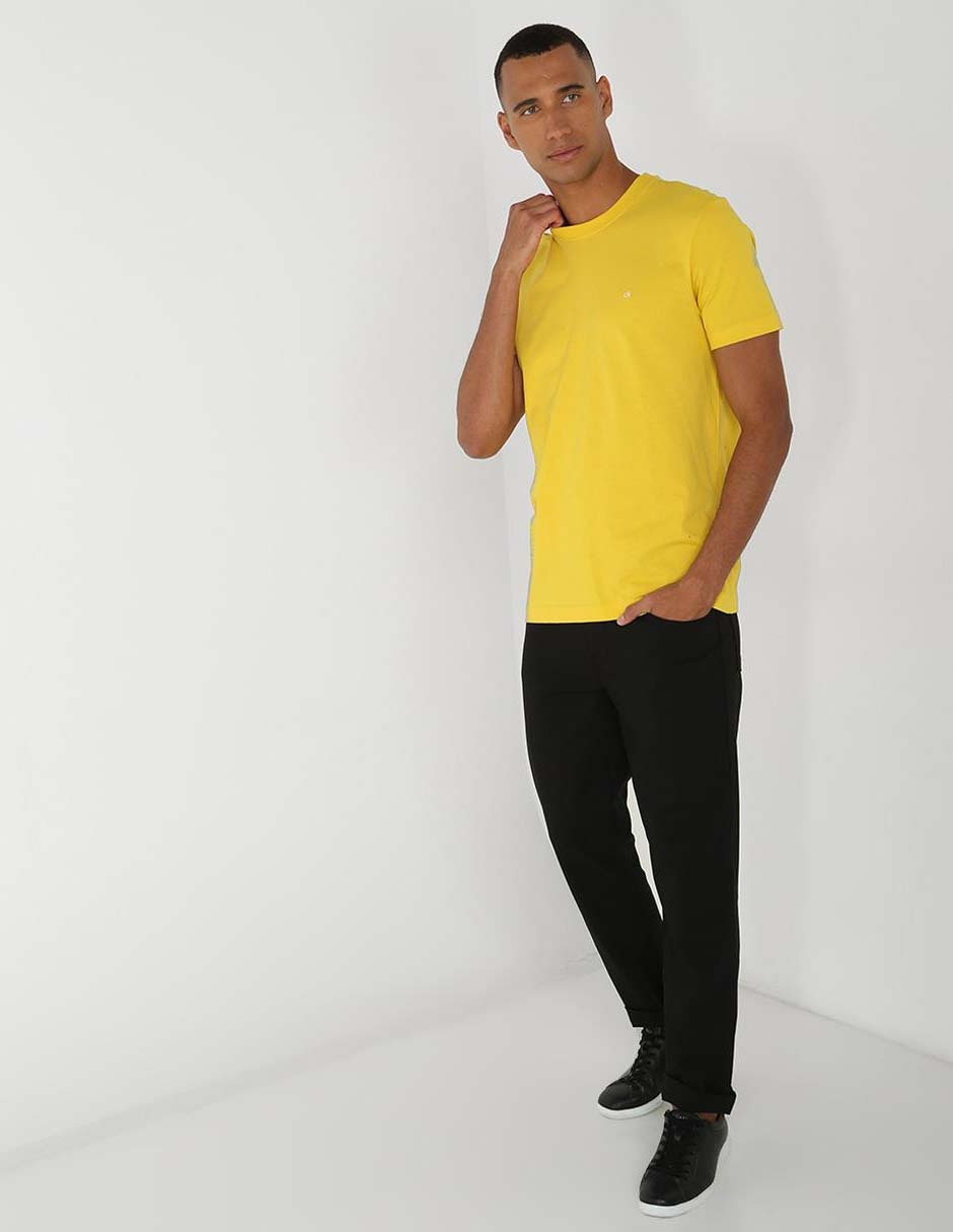 Pantalón Slim Calvin Klein De Algodón Para Hombre
