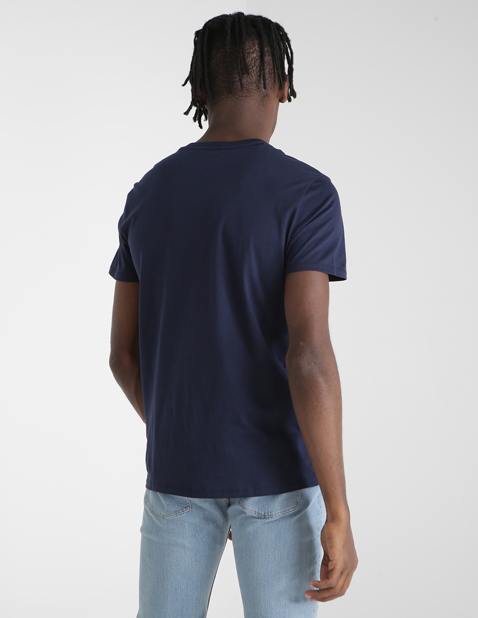 Playera cuello V para hombre