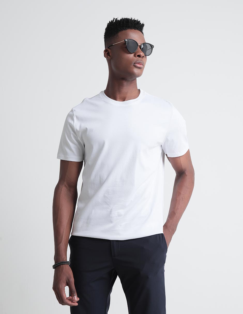 Playera cuello redondo para hombre