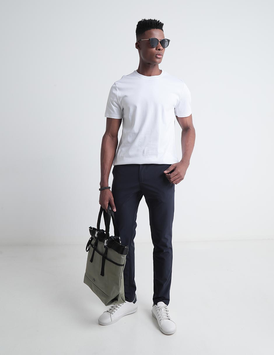 Playera Perry Ellis cuello redondo para hombre