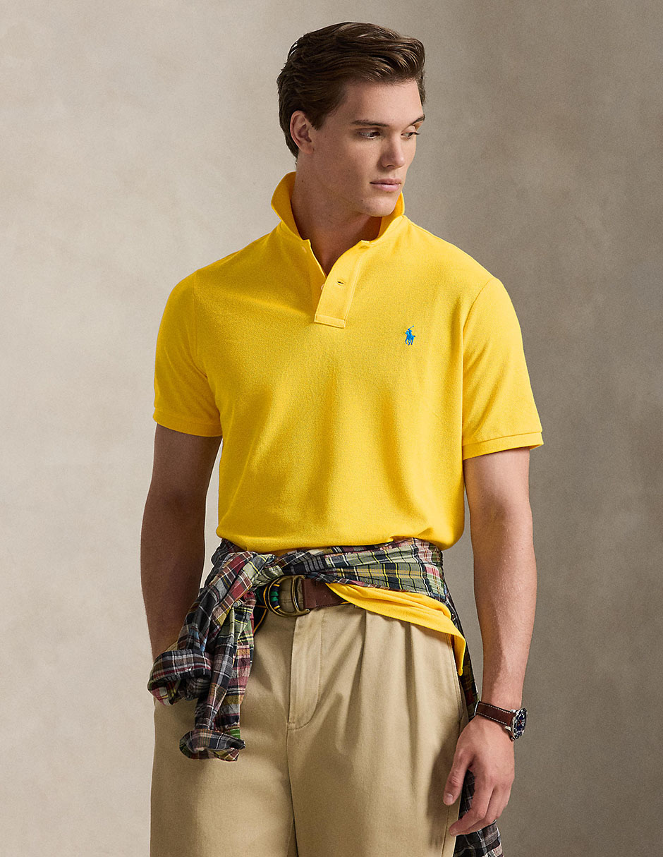 Playera tipo polo para hombre