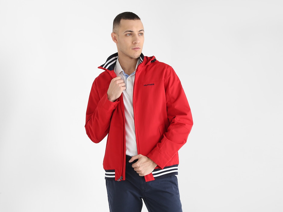 Chamarra cazadora con bolsillos para hombre Chamarra cazadora con bolsillos para hombre