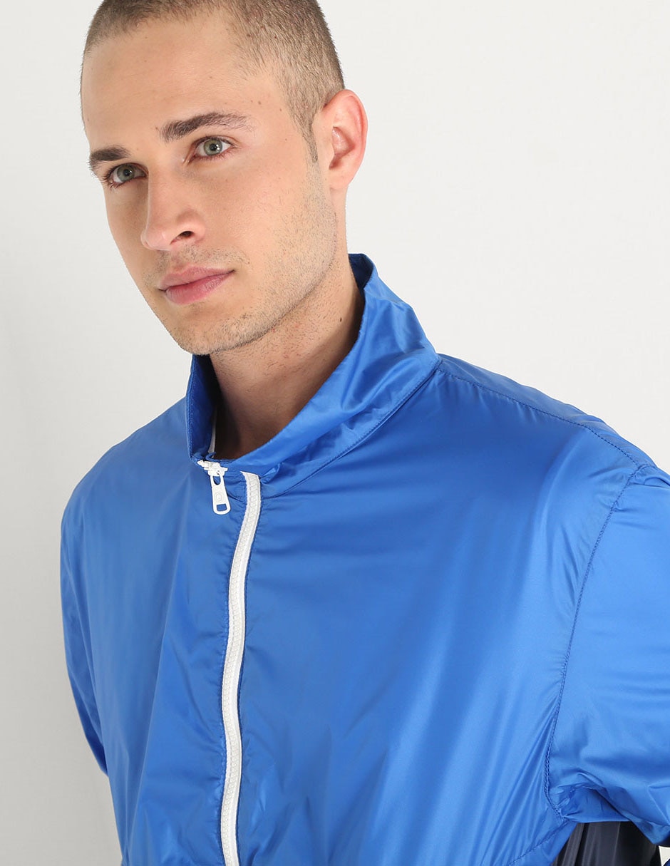 Chamarra casual con bolsillos para hombre 4