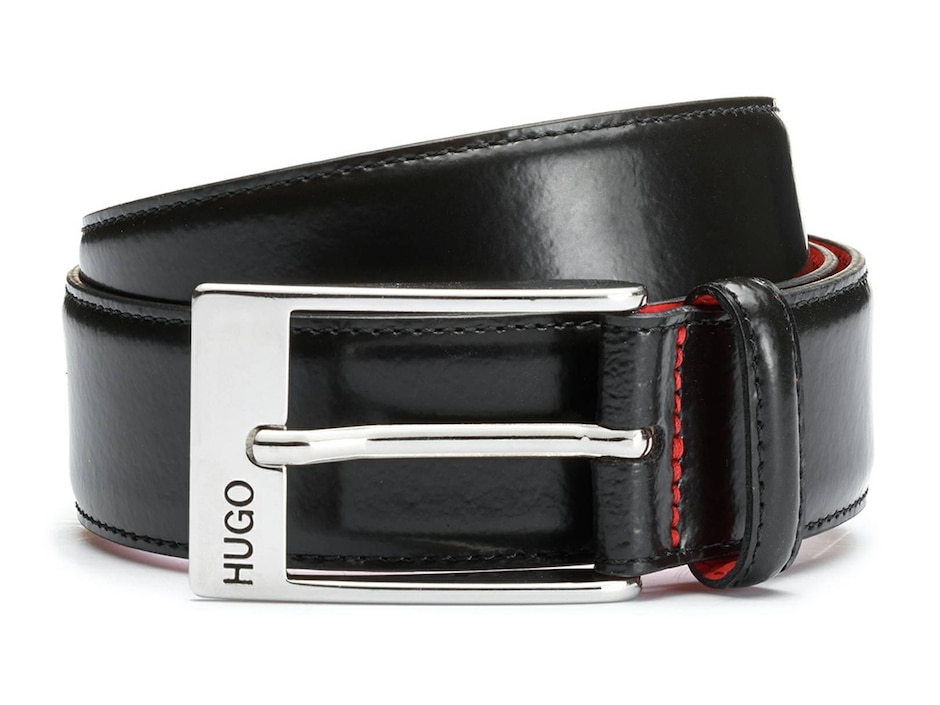 Cinturón de piel para hombre