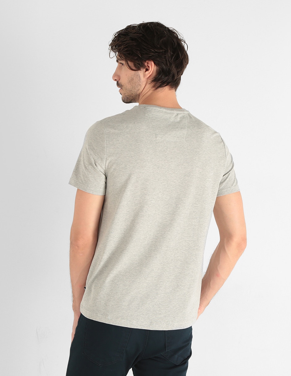 Playera Nautica cuello redondo para hombre