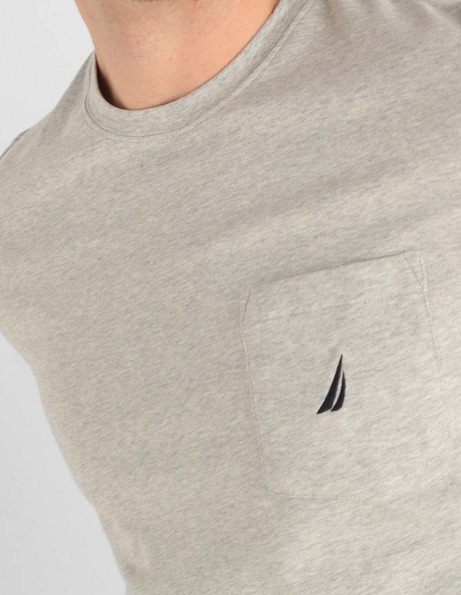 Playera Nautica cuello redondo para hombre
