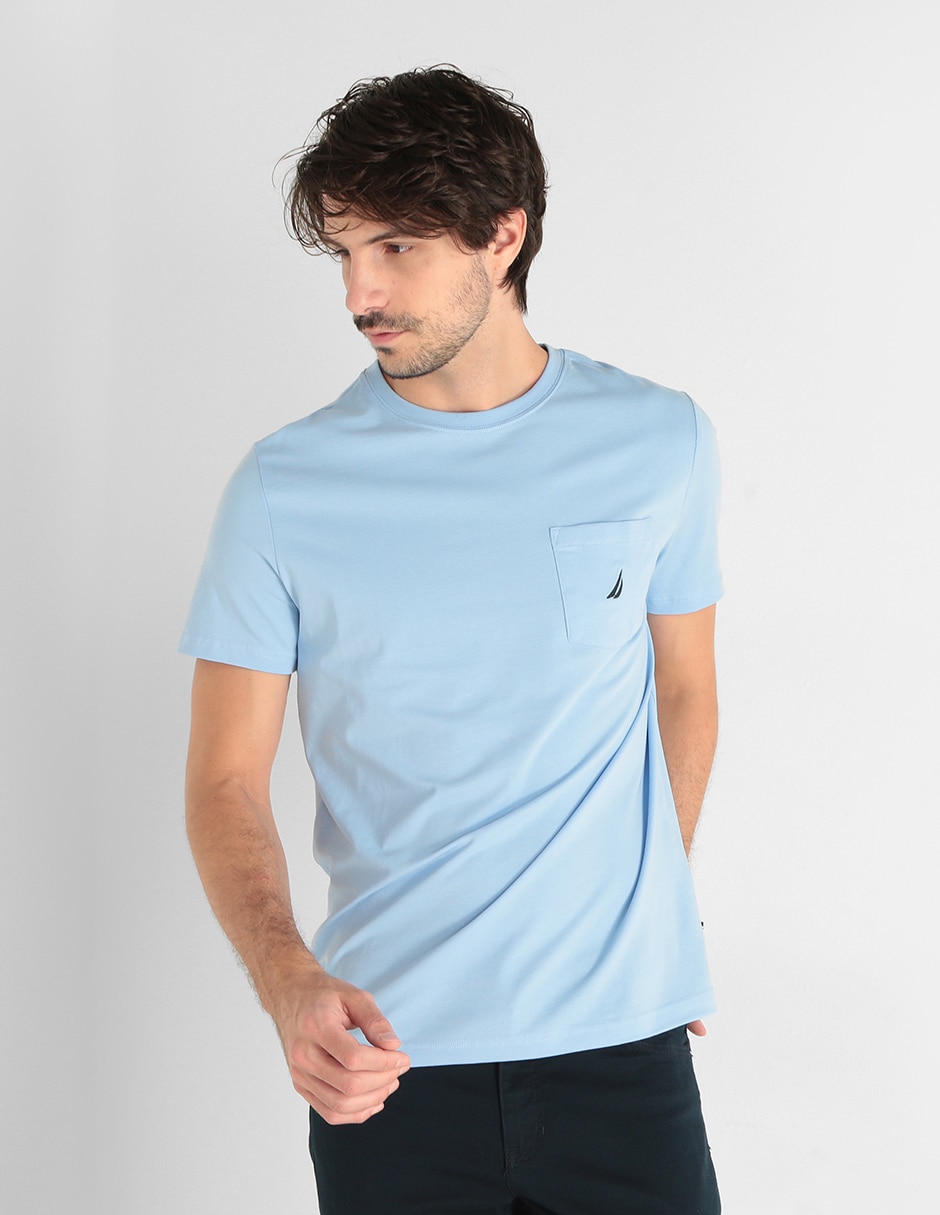 Playera cuello redondo para hombre