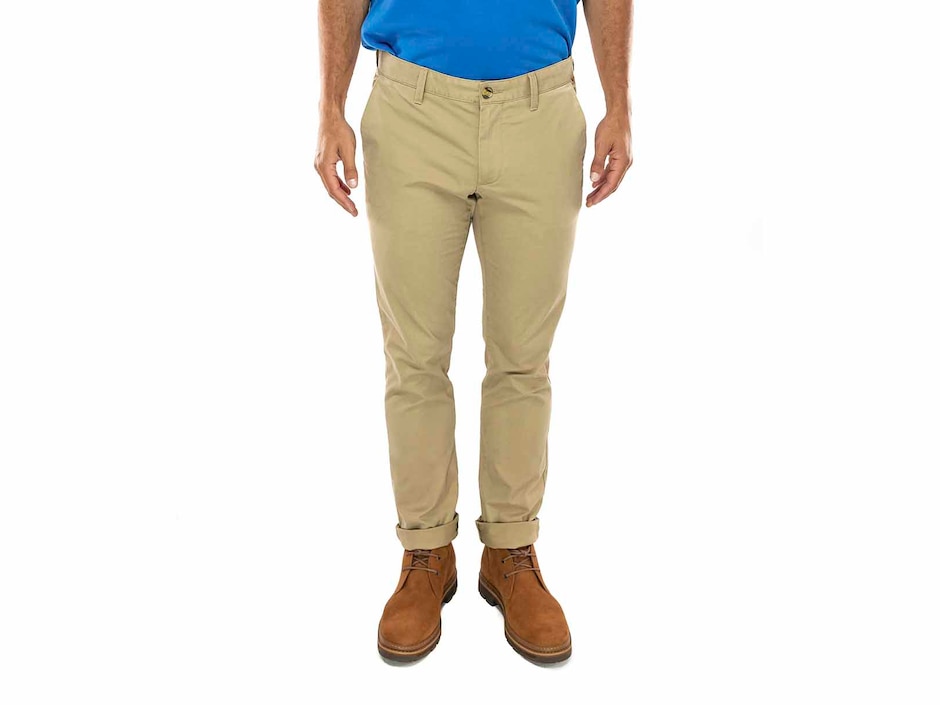 Pantalón slim de algodón para hombre Pantalón slim de algodón para hombre