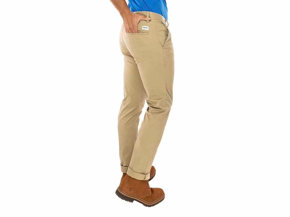Pantalón slim de algodón para hombre 4