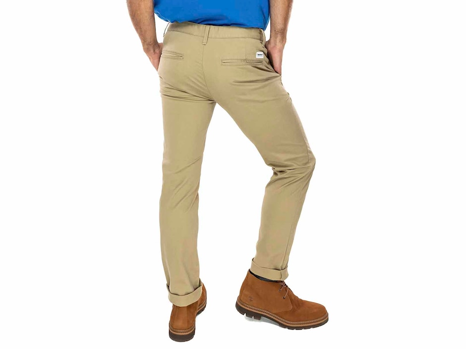 Pantalón slim de algodón para hombre 6