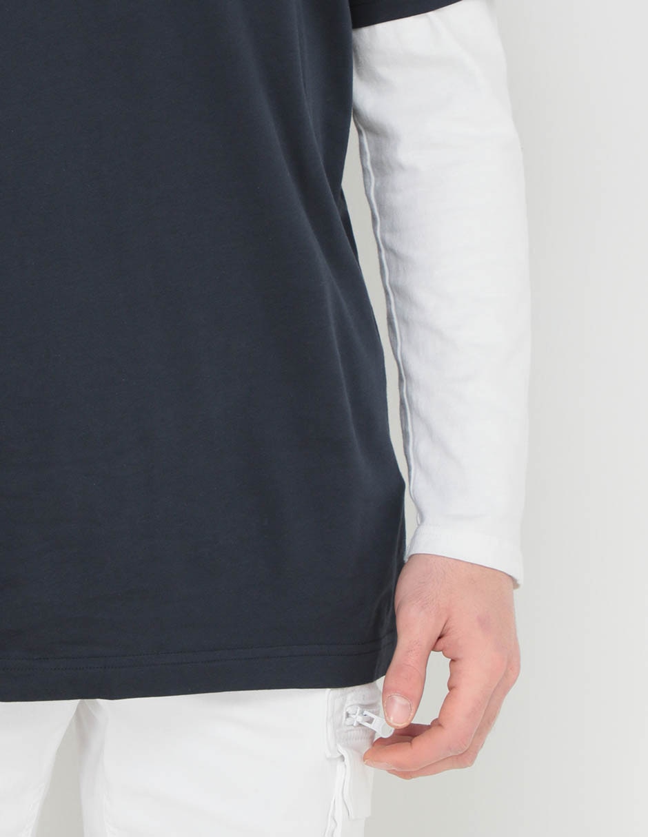 Playera Psycho Bunny cuello v para hombre