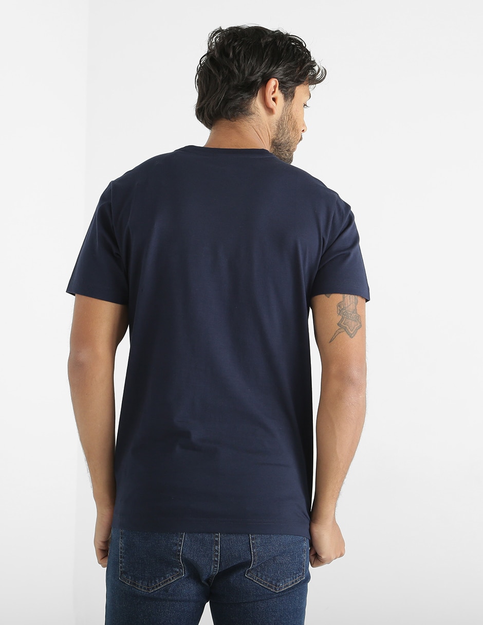 PLAYERA PSYCHO BUNNY, CH, AZUL MARINO