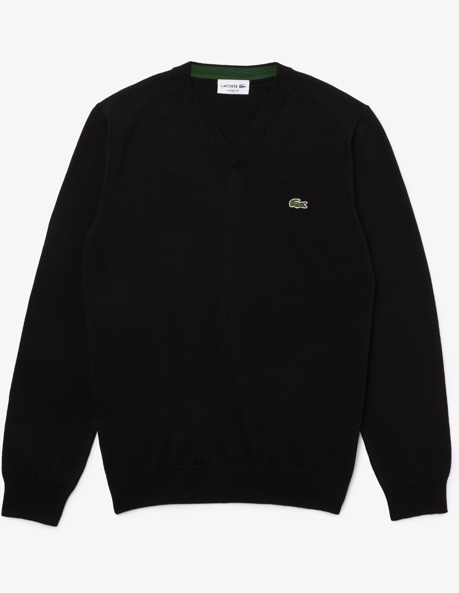 Suéter cuello V para hombre