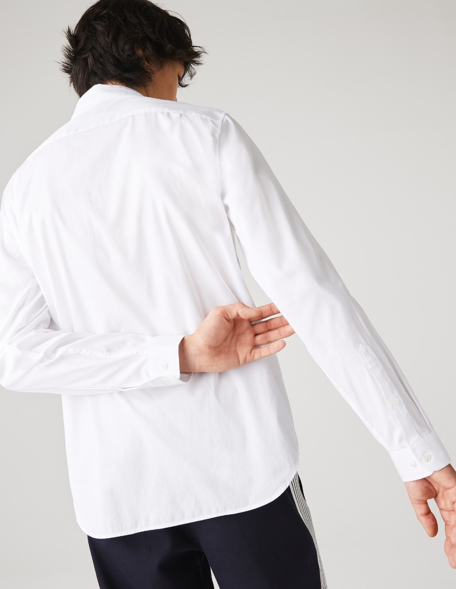 Camisa casual de algodón manga larga para hombre 3