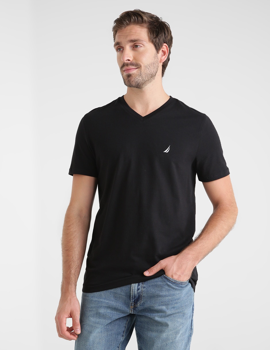 Playera cuello V para hombre Playera cuello V para hombre