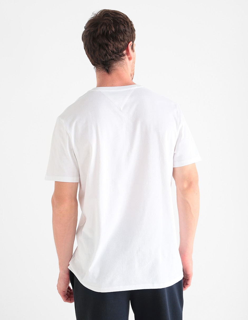 Playera Hilfiger cuello v para hombre 2