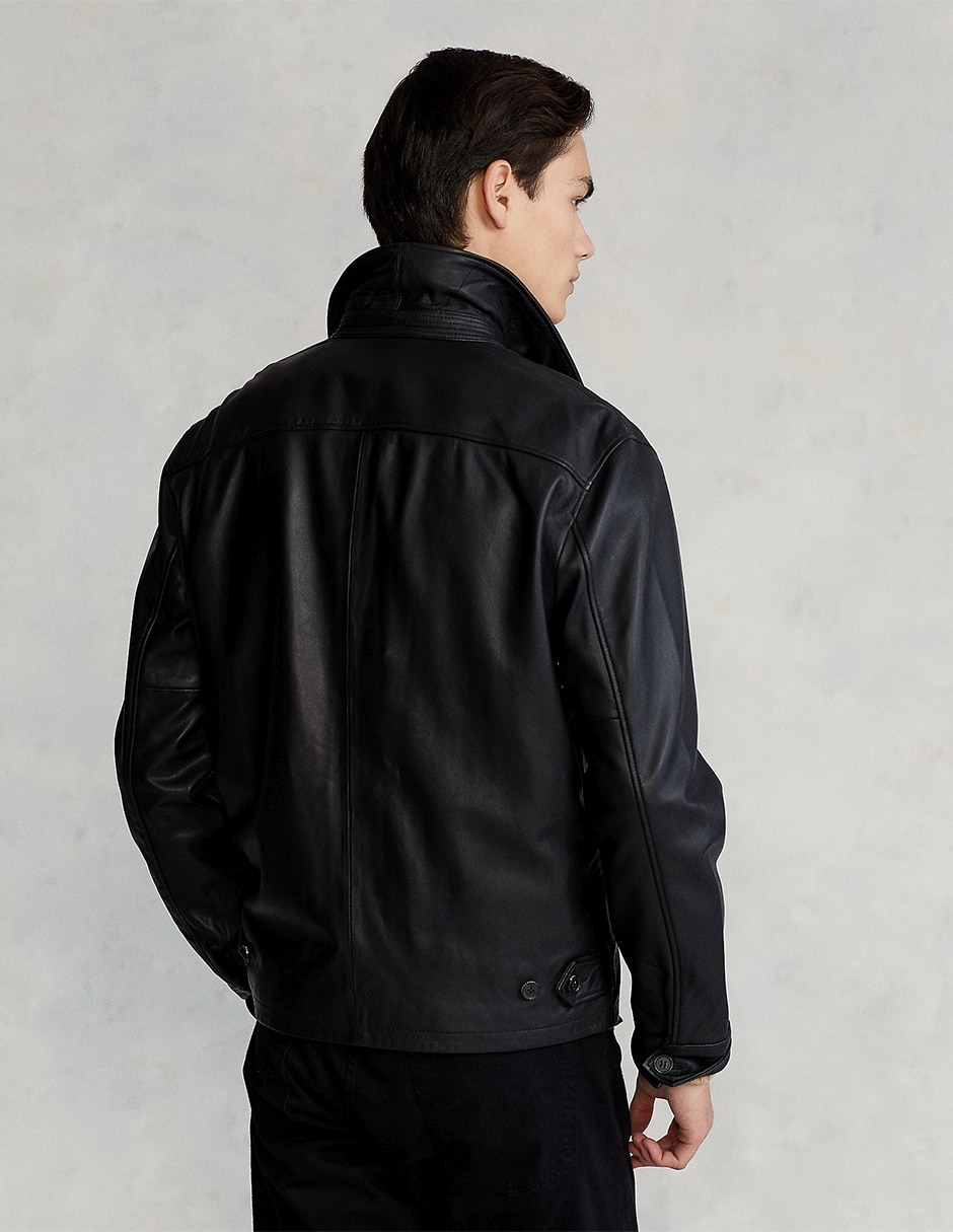 Chamarra casual Polo Rl con bolsillos para hombre