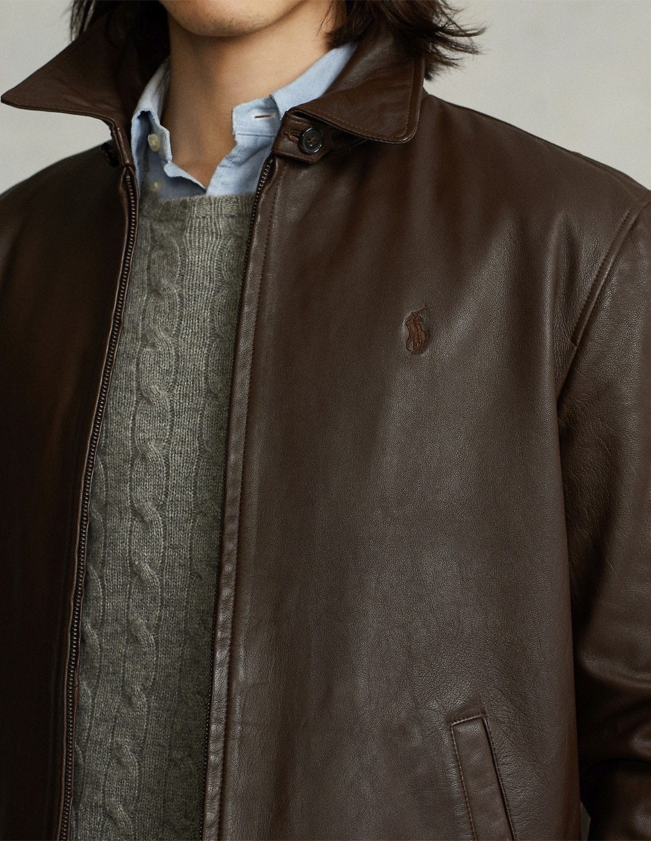 Chamarra casual Polo Rl con bolsillos para hombre 3