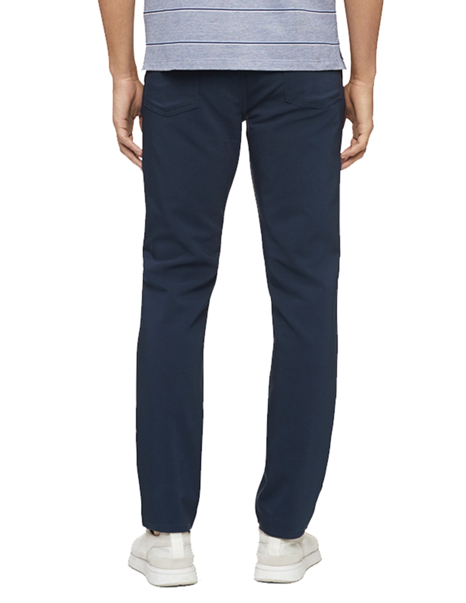 Pantalón slim Calvin Klein de algodón para hombre