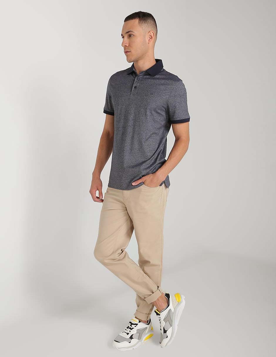 Pantalón Slim Calvin Klein De Algodón Para Hombre