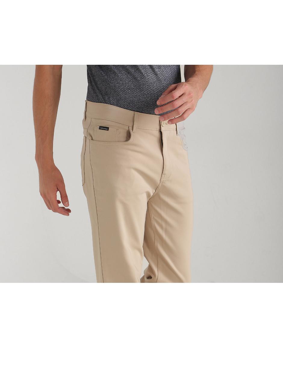 Pantalón Slim Calvin Klein De Algodón Para Hombre