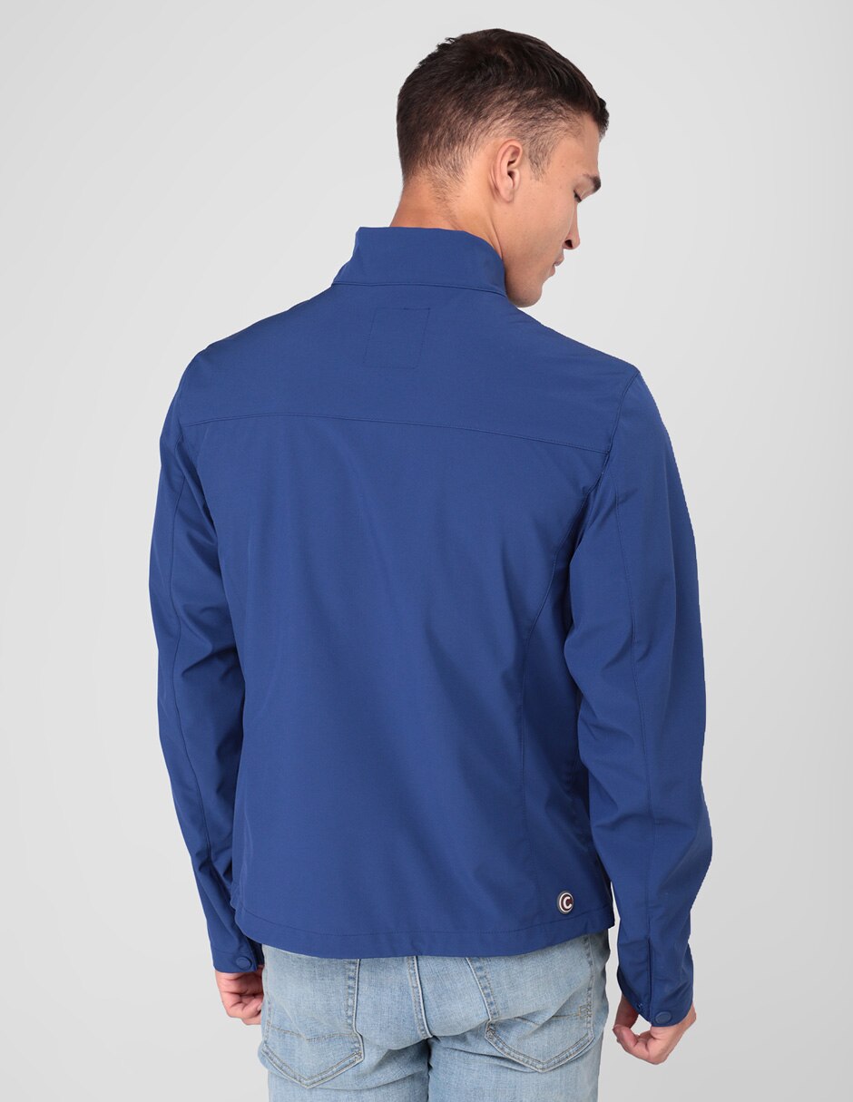 Chamarra casual con bolsillos para hombre 2
