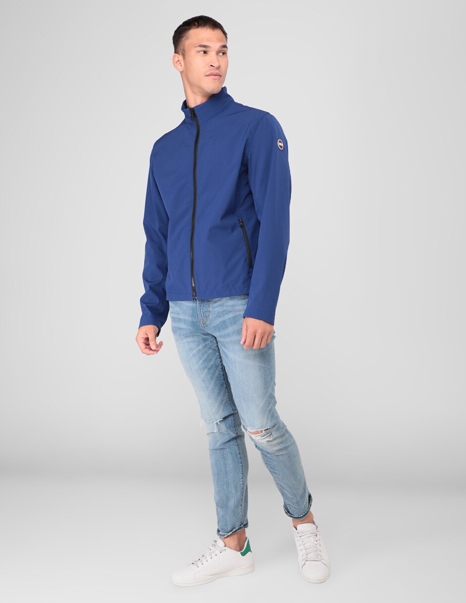 Chamarra casual con bolsillos para hombre 3