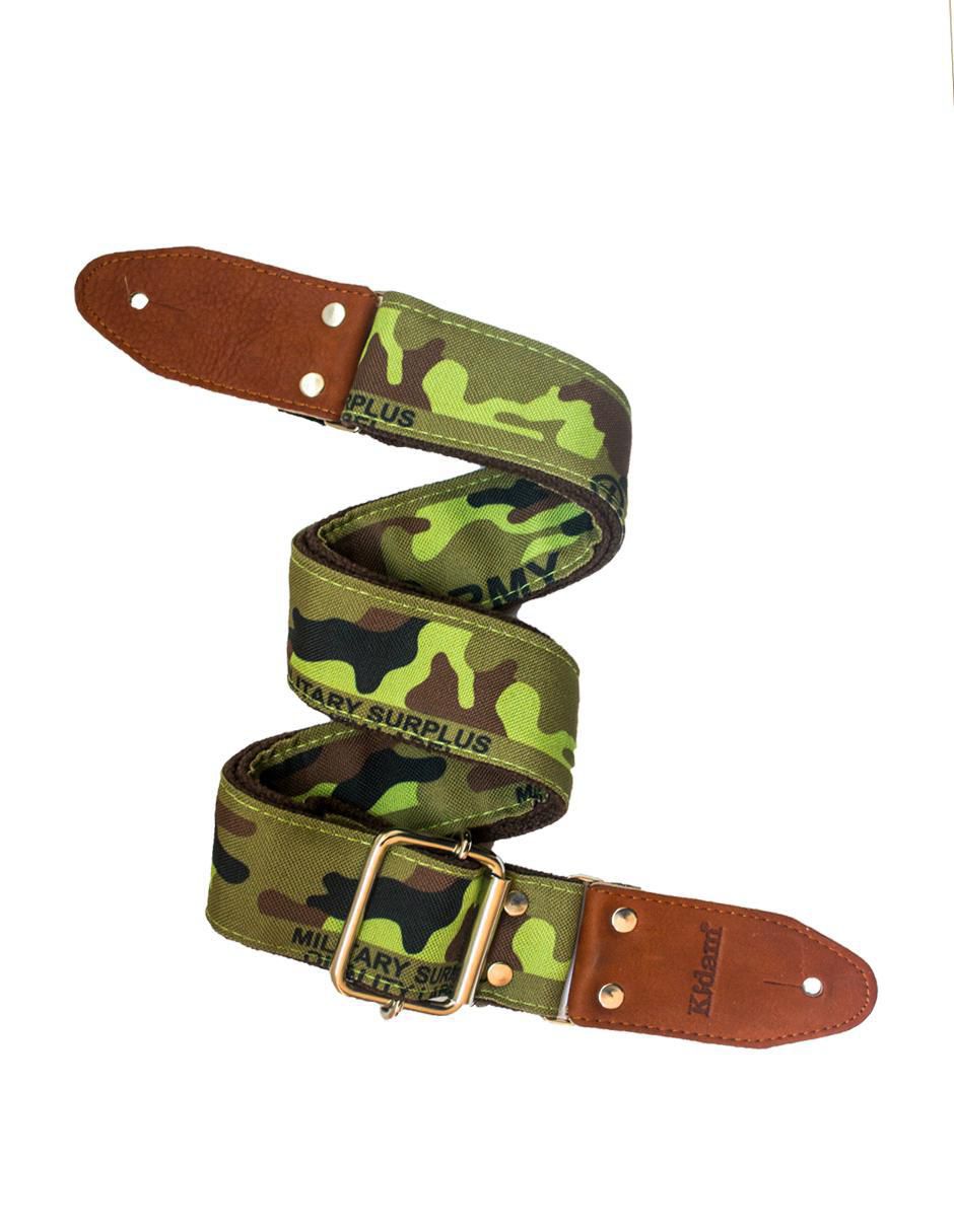 Correa para guitarra o bajo Kidam Military