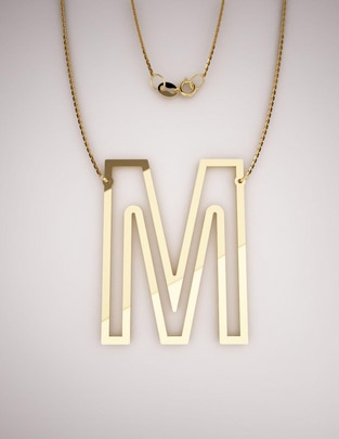 Collar de letras Personalizable 1